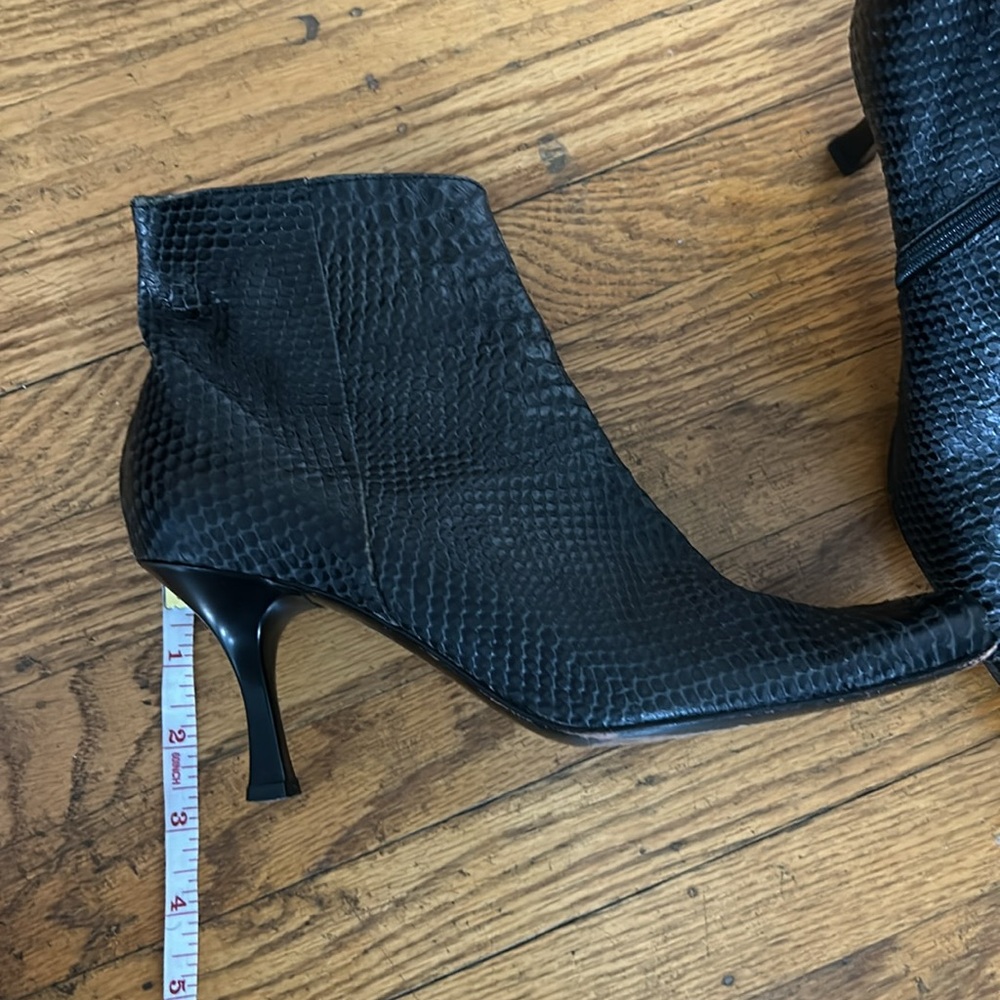 Square toe leather Boots’s - Picture 9 of 11